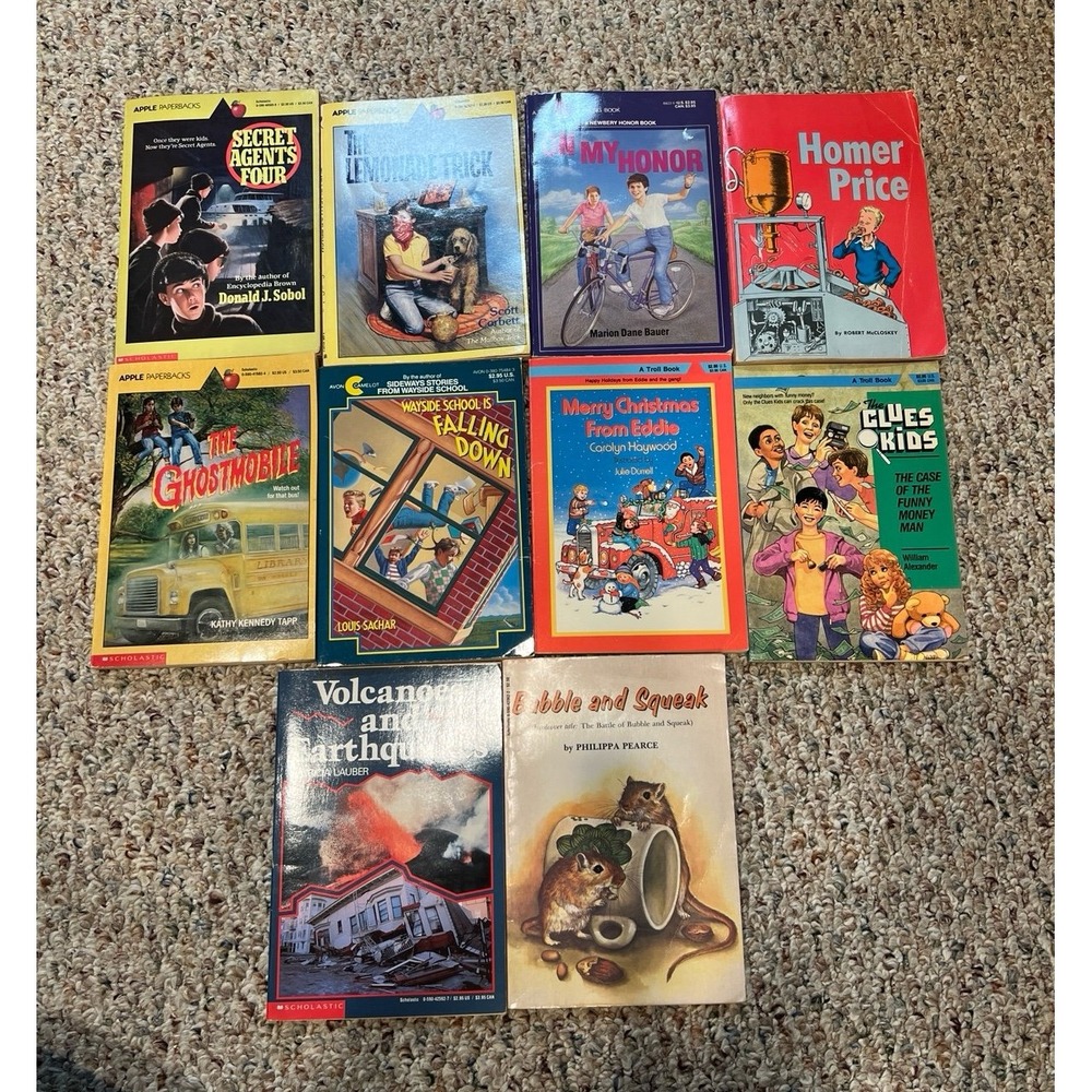 Vintage Paperback chapter book bundle